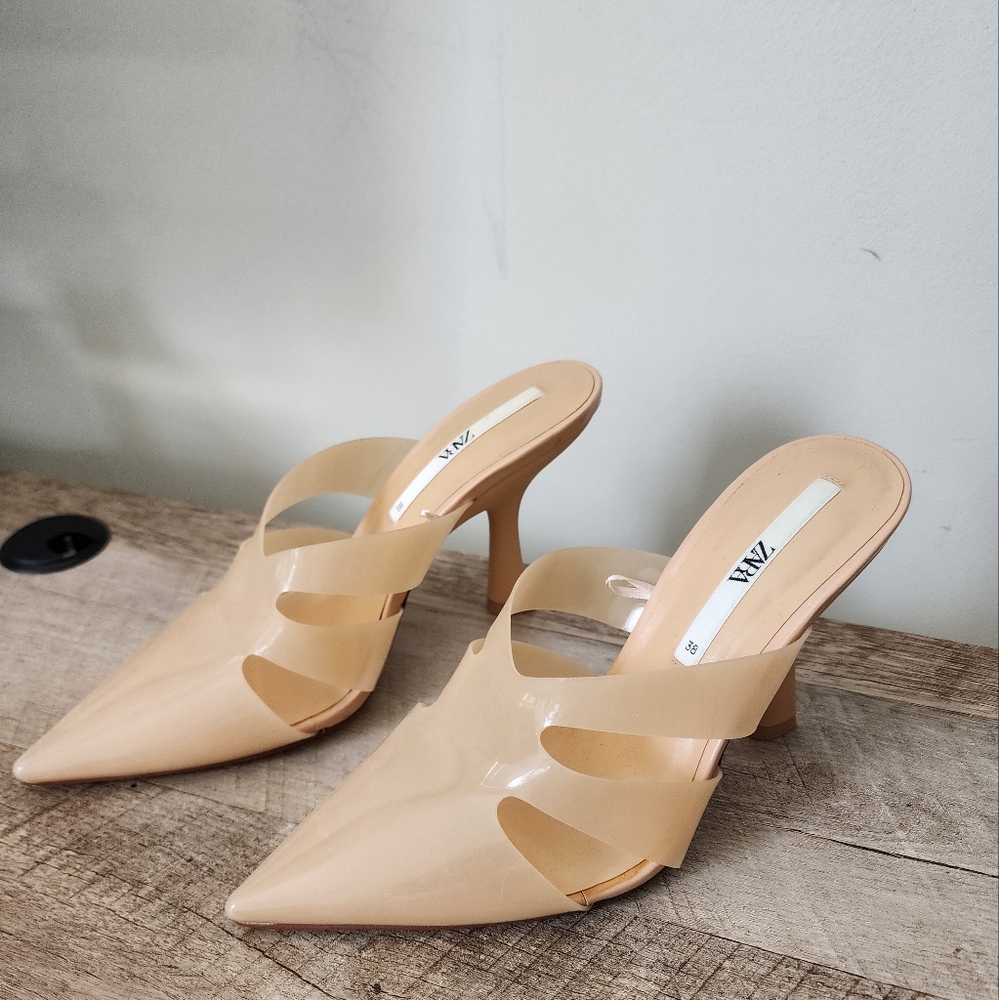 FINAL DROP ZARA Jelly heels | Like New